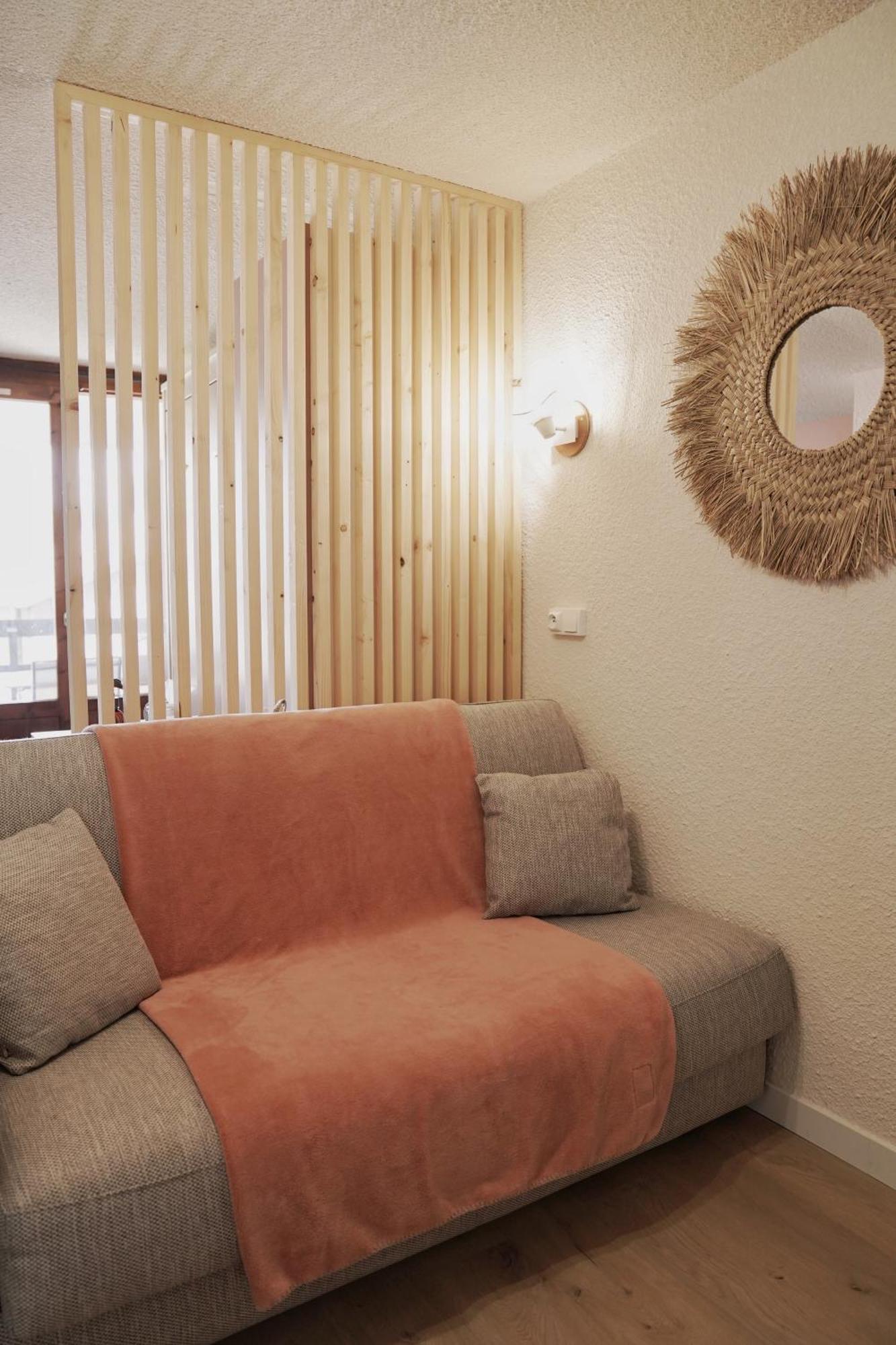Studio cocooning style naturel Les Rousses Esterno foto